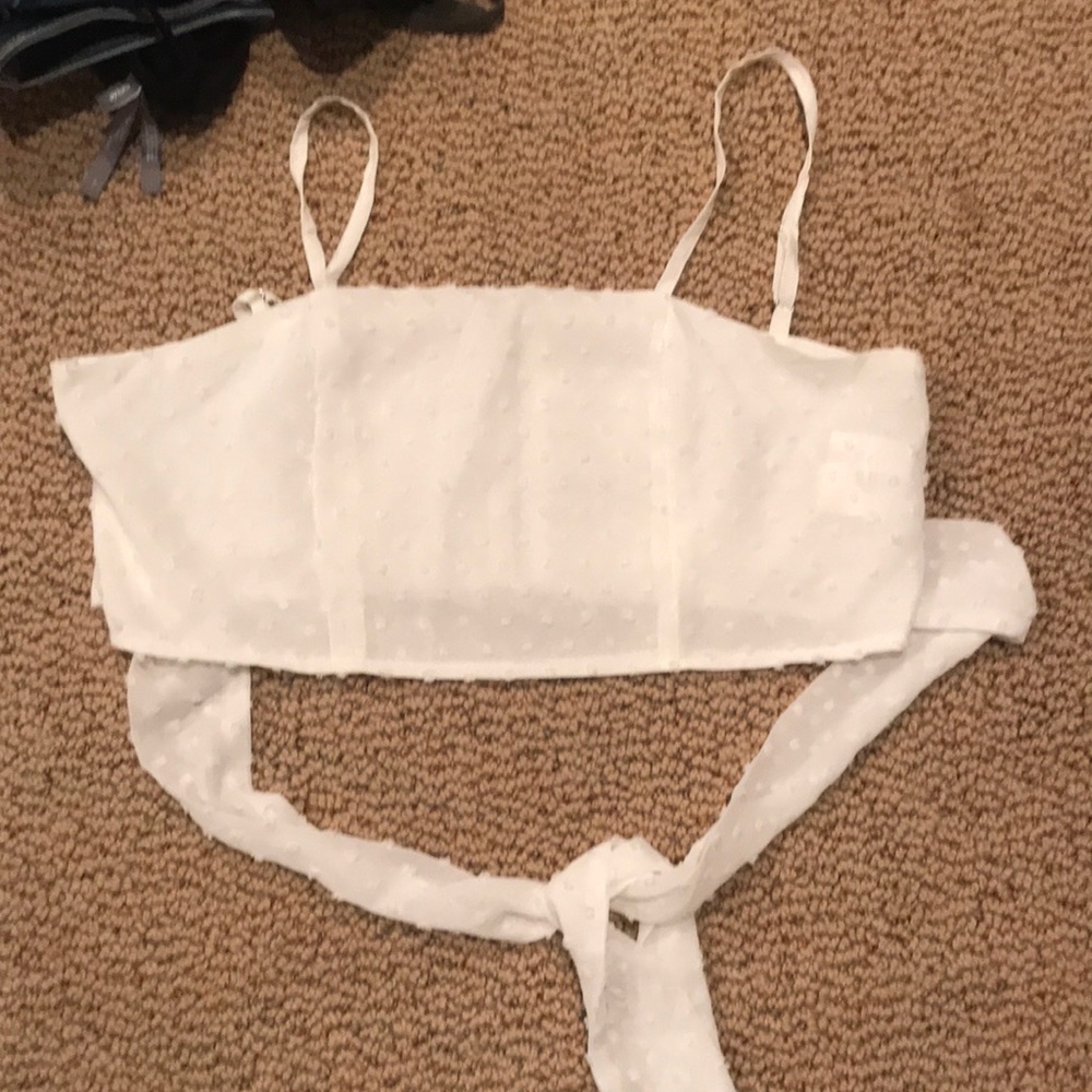 Shein white top